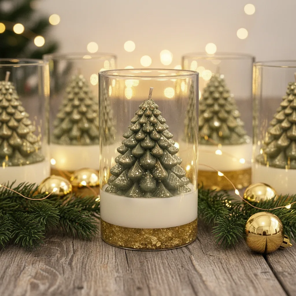 Breezy Blends Christmas Candle, 490 ml
